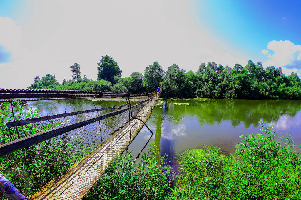 Зуринский подвесной мост - ВизитУдмуртия Зуринский подвесной мост - ВизитУдмуртия