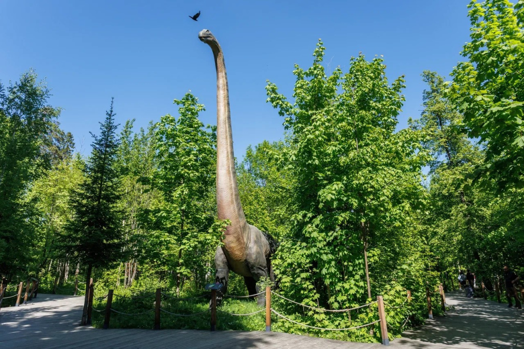 Парк динозавров в Ижевске | Путешествуй по Удмуртии 
