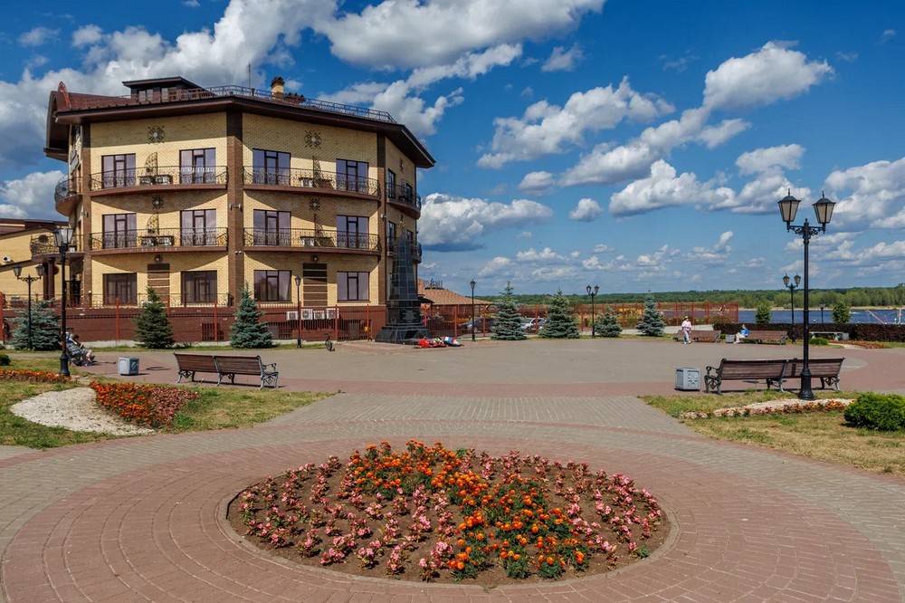 город Сарапул - набережная, больше фото смотрите на сайте Путешествуй по Удмуртии 