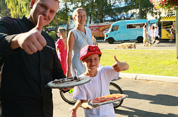 Фестиваль уличной еды в Ижевске